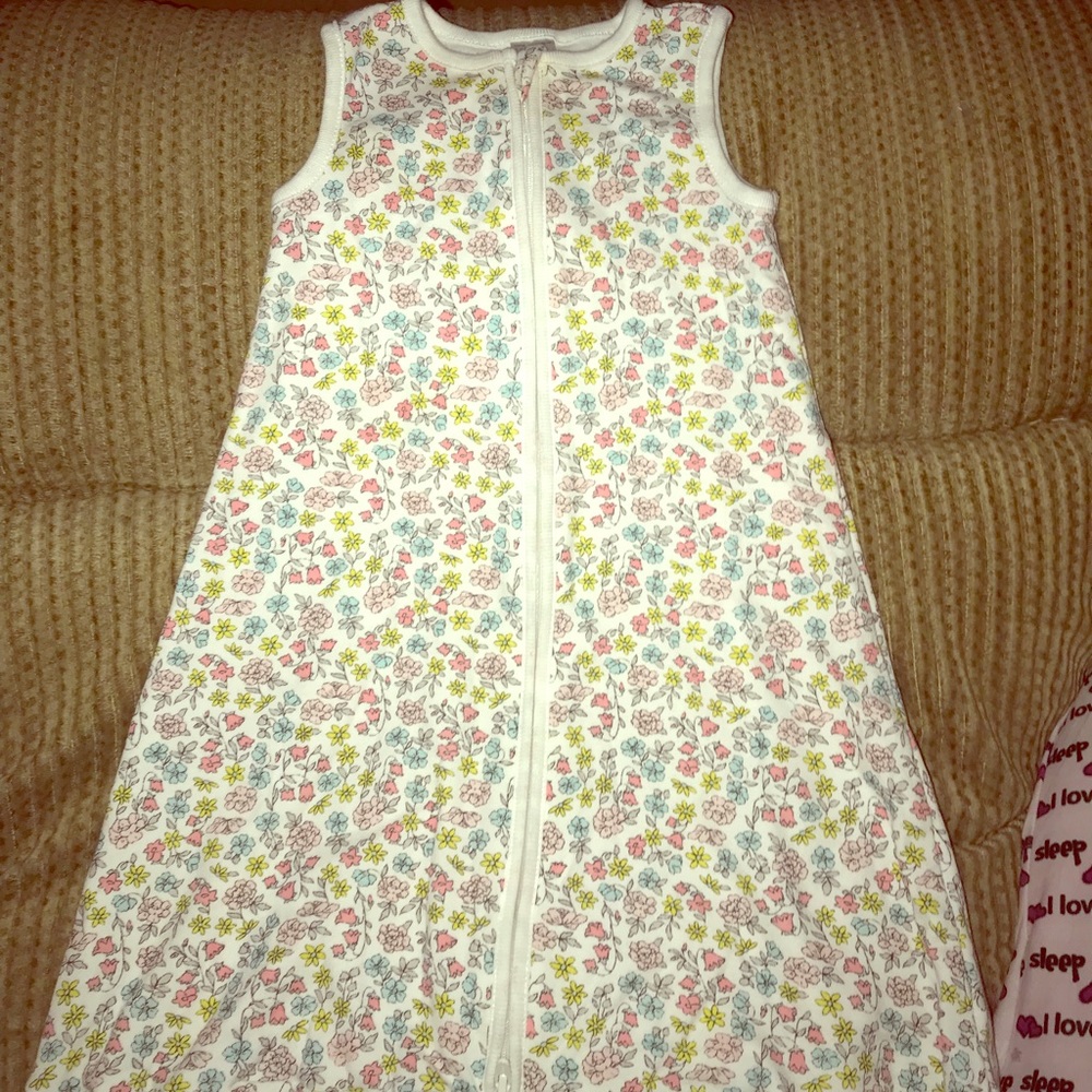 Baby girl sleep sack NWOT!